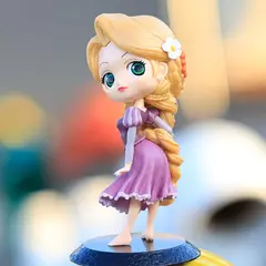 14-16cm princesa q posket neve branca sereia cinderela belle mulan jasmim tinkerbell aurora pvc ação figuretoy crianças presentes - comprar online