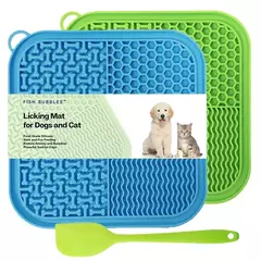 Lambendo esteira para cães e gatos, Premium Lick Pad com ventosas, Alívio da ansiedade, Tigelas para cães de alimentação lenta