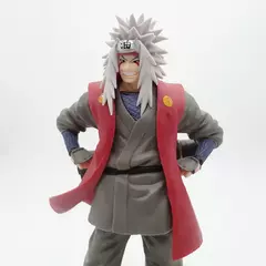 Amante anime naruto figura jiraiya sorriso em pé pvc figura de ação naruto jiraiya naruto professor orochimaru sasuke brinquedo presente - comprar online