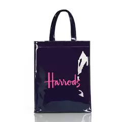 Bolsa de geléia reutilizável para mulheres sacola ecológica flor sacola de compras, bolsa de compras de pvc impermeável estilo moda, nova - comprar online
