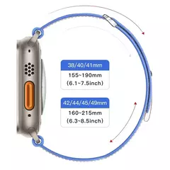 Trail Loop Strap para Apple Watch, Pulseira de Nylon Desportivo, Ultra 2, 49mm, Série 9, 8, 7, 45mm, 41mm, iWatch 6, 5, 4, 3, SE, 44 milímetros, 40 milímetros, 42 milímetros - comprar online
