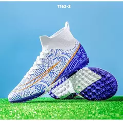 Imagem do Botas longas de futebol para homens, grama infantil, TF, FG Training Soccer Shoes, tênis esportivos profissionais, tênis de futebol ao ar livre