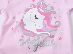 Algodão das meninas do bebê Bodysuit de manga curta, recém-nascido Vestuário, Criança, 0-12 meses, 3 6 Pcs por lote