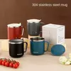 Caneca térmica da parede dobro do aço inoxidável, copos de água isolados, canecas do leite, copo de café, metal