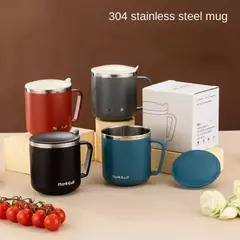 Caneca térmica da parede dobro do aço inoxidável, copos de água isolados, canecas do leite, copo de café, metal