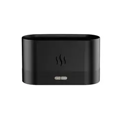 Simulação Flame LED Night Light, Lâmpada Atmosfera USB, Umidificador, Difusor de Aroma, Tanque De Água, Decoração De Quarto E Escritório, 180ml - comprar online