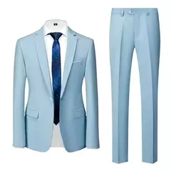 Imagem do Conjunto de terno casual masculino de negócios, jaqueta masculina, blazers, calças, calças, colete, colete, moda, 2023