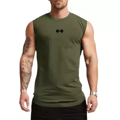 Algodão sem mangas masculino correndo coletes esportivos, camisas de treino, tops de musculação de ginástica, roupas respiráveis musculares fitness, verão
