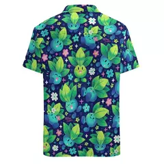 Camiseta havaiana masculina de manga curta, estampa de ovelha 3D, roupas de praia soltas, camisas grandes, verão - loja online