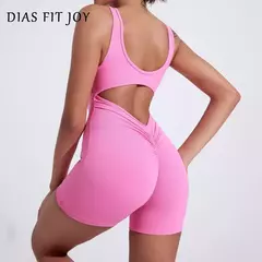 Imagem do DIAS FIT JOY-Macacão Esportivo Feminino, Secagem Rápida, Respirável, Correndo, Fitness, Ao Ar Livre, Roupas de Yoga, 2024