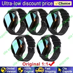 Samsung-Galaxy Smartwatch para homens e mulheres, monitoramento de saúde AMOLED, relógio impermeável, assistente de voz, chamada Bluetooth, relógio inteligente, 2022 - comprar online