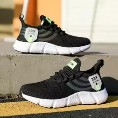 Sapatilhas femininas vulcanizadas leves, calçados esportivos casuais, tênis de caminhada, tênis respirável, verão - comprar online