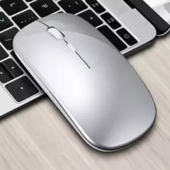 Mouse para jogos sem fio com modo único, Mouse de bateria com receptor USB, DPI ajustável, apto para PC, laptop, notebook, casa e escritório, 2.4GHz na internet