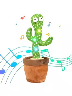 Dança Talking Cactus Brinquedos para Bebés Meninos e Meninas, Cantando Imitando Gravação, Repetindo o Que Você Diz Sunny, 1Pc - loja online