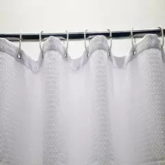 Minghe-Poliéster Tecido Cortina De Chuveiro, Pano De Banheiro, Waffle, Heavy Duty, 230 gsm na internet