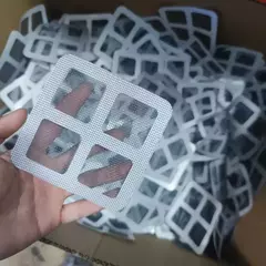 Imagem do Malha descartável do coletor do dreno do cabelo, filtro antibloqueio, etiqueta dos drenos do assoalho, tampa do chuveiro, cozinha, banheiro, filtro da pia, bujão