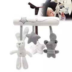 Animal de pelúcia coelho cobertor de segurança infantil snuggler pelúcia bebê amor acalmar apaziguar toalha reconfortante cobertor brinquedo chocalho