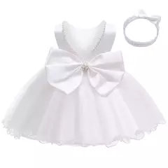 imo del traje de noël del bebé vestido de princesa para la boda de los bebés de los niños vestido de fiesta de 1er cumpleaños ropa de recién nacido - loja online
