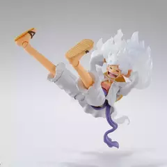 Original BANDAI S.H.Figuarts SHF Monkey D. Luffy Gear 5 One Piece Em Estoque Anime Action Collection Figuras Modelo Brinquedos