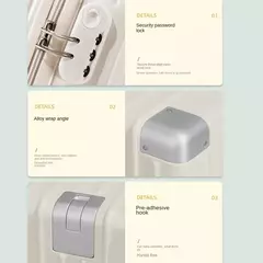 Imagem do Caixa para bagagem de grande capacidade, roda universal, estojo com senha, mala de viagem, unissexo, novo, 20 ", embarque ABS