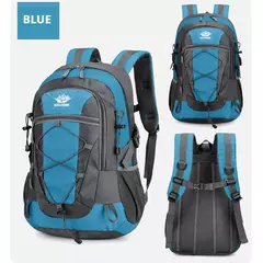Impermeável caminhadas mochila, leve caminhadas ao ar livre saco, grande capaci - Wolf Magazine