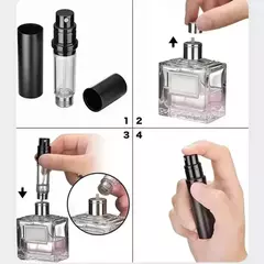 5ml mini fundo de enchimento perfume spray dispensador garrafas cosméticos reca na internet