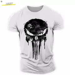 Camiseta masculina de metal rock banda estampada, blusa esportiva feminina hip-hop com gola O, moda casual, fã de música, 3D, plus size, S, 5XL, 2020 - Wolf Magazine