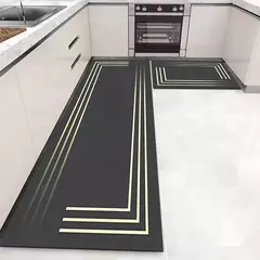 Tapete de cozinha antiderrapante lavável macio, Tapete longo de cabeceira, Tapete do corredor, Capacho de entrada do banheiro, Quarto, Sala de estar na internet