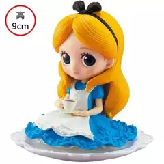 Imagem do Bandai Q Posket Alice no País das Maravilhas Action Figure, A e B Version, Modelo Colecionável, Brinquedos de Boneca, Presente
