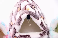 Casa de hamster, camas e casas quentes e macias, gaiola de roedores, rede impressa para ratos, algodão, cobaia, acessórios, animais pequenos - comprar online