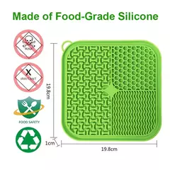 Lambendo esteira para cães e gatos, Premium Lick Pad com ventosas, Alívio da ansiedade, Tigelas para cães de alimentação lenta na internet
