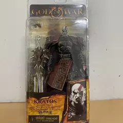 Figura de ação NECA God of War, Fantasma de Sparta Kratos em Ares Armadura com Lâminas, Boneca Articular Móvel, Modelo de Brinquedos, Presente