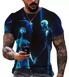 Camiseta masculina estampada em 3D, camiseta infantil, camiseta casual, desenho animado, diversão, verão, venda quente - loja online