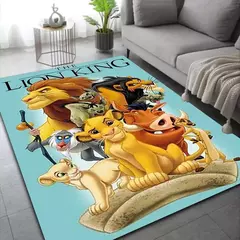 Simba o rei leão simba tapete para crianças, tapete para sala de estar, quarto, sofá, banheiro, 15 tamanhos na internet