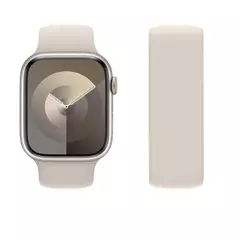 Silicone Solo Loop Band para Apple Watch, Belt Bracelet Strap, iWatch Series 9, 8, 7, 6, SE, Ultra 2, 40mm, 44mm, 45mm, 41mm, 49 milímetros, 38 milímetros, 42 milímetros na internet