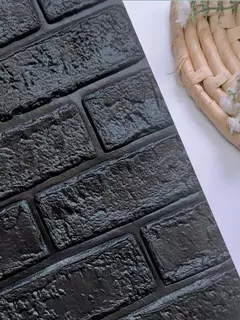 3D Simples Tijolo Padrão Adesivos de Parede, Espessado, À Prova de Som, Impermeável, À Prova de Umidade, DIY, 15Pcs, 20Pcs, 40Pcs