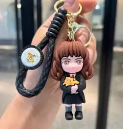 3d harried potter pvc chaveiro brinquedo hermione granger malfoy ron dobby voldemort snape brinquedo figuras festa chaveiros crianças presentes brinquedos - comprar online