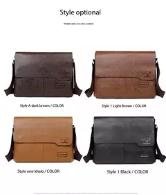 Bolsa de ombro de couro para homens Bolsa de negócios Bolsa mensageiro Bolsa lateral grande, bolsa crossbody, marca de luxo, moda, IPAD