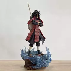 Imagem do 42cm uchiha madara figura naruto shippuuden gk estatueta de ação pvc mangá estátua coleção ornamento modelo criança brinquedo de natal presente
