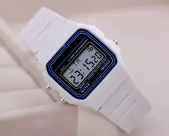 Esporte LED Digital Relógios para Homens, Simples Quadrado Pequeno Dial, Relógio Eletrônico, Silicone Band, Moda Casual - comprar online