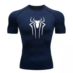 Camiseta masculina de segunda pele correndo, esportes de proteção solar Fitness Rashgarda, mangas compridas MMA, camisa de compressão, roupas de treino - Wolf Magazine