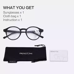 Imagem do Zenottic 2024 retro óculos de leitura anti luz azul bloqueando leitores moda leve óculos feminino masculino dioptria 0 a 4.0