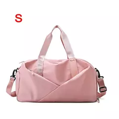 Multifuncional Sports Gym Bag para mulheres, sacola de natação, saco molhado seco, bolsas de ombro Weekend Fitness Duffle, sapatos de ioga Daypack - comprar online