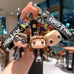 Harried potter chaveiros hermione ron voldemort boneca chaveiro filme periféricos bonito chaves do carro chaveiro brinquedos para casais crianças - Wolf Magazine