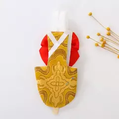 Fralda de pássaro tradicional bonita estilo chinês vintage calopsita roupas impressão vestir-se fraldas de papagaio de pássaro macio com arco - Wolf Magazine