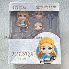 Legend of Zelda Breath of the Wild, Action Figure Animação, Coleção de brinquedos, Modelo artesanal, presente de aniversário, Anime, 733 Link, 1212