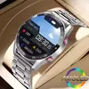 Impermeável relógio inteligente para homens, Bluetooth chamada, saúde do laser, pressão arterial, fitness esportes relógios, caixa, ECG, PPG