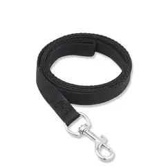 Coleira de nylon para cães de estimação, corda de chumbo com fecho de liga para treinamento de caminhada, corda longa de 1.5m, 7 cores