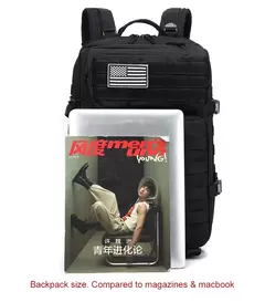Mochila de viagem tática impermeável para homens, mochilas de grande capacidade, esportes ao ar livre, bolsas multifuncionais 50L, 35L, 25L - loja online