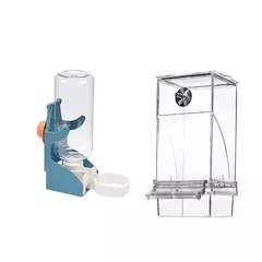 Dispensador de água automático para pássaros, gaiola de alimentação para papagaio, dispensador de água automático, recipiente de sementes de papagaio, gaiola de alimentação de alimentos, dispe de água - Wolf Magazine